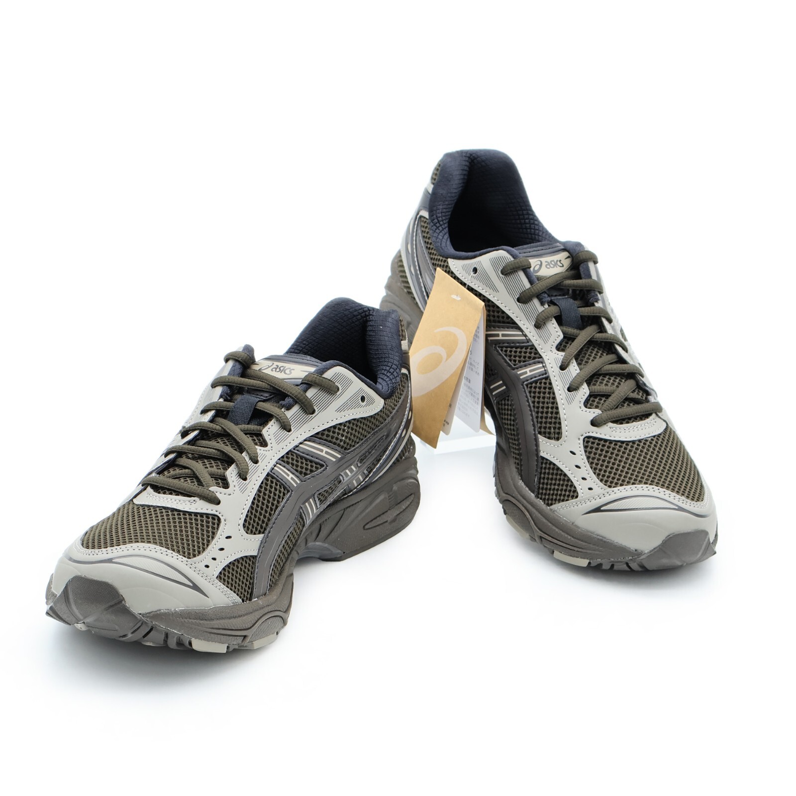 Pre-owned Asics 1203a430-200 Atmos Undermycar Pepper  Gel-kayano 14 Brown Grey (men's) In Gray