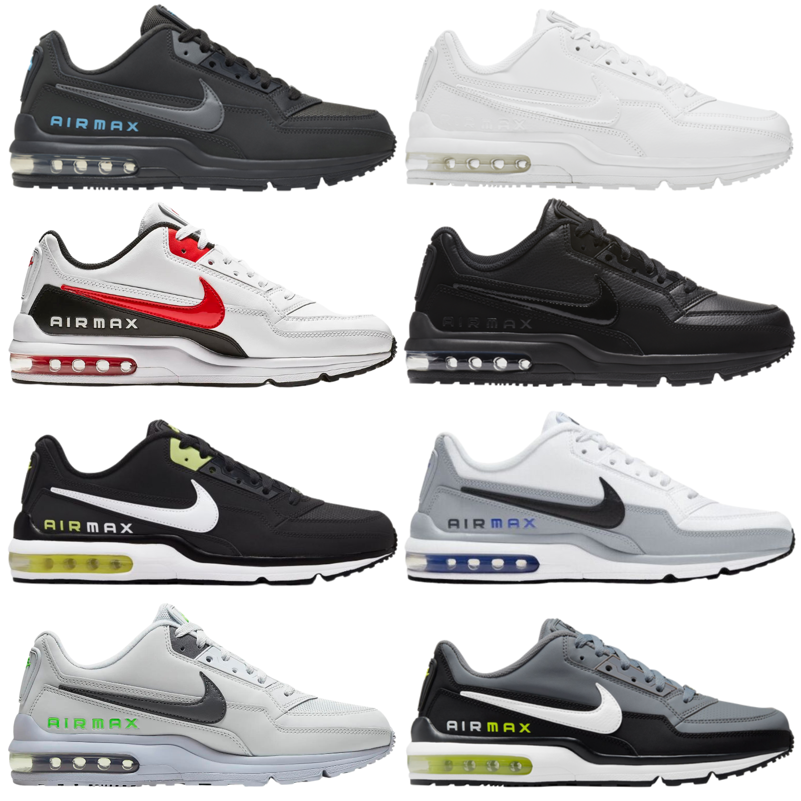 

СОВЕРШЕННО НОВАЯ мужская повседневная обувь Nike AIR MAX LTD 3 ВСЕХ ЦВЕТОВ, американские размеры 7–14 NIB, Nike Air Max LTD