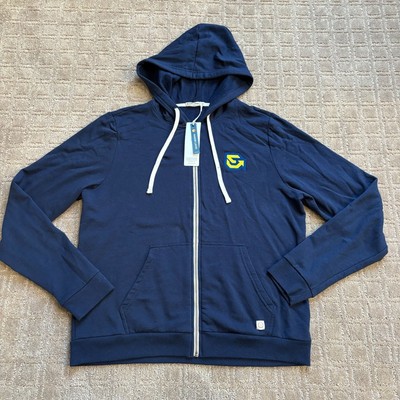 Marine Layer Full Zip Hoodie Women's XL X-Large Navy Blue Light Weight NWT