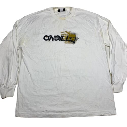 Vintage 90's O'Neill Surf Long Sleeve Shirt XL Neon Beach 3