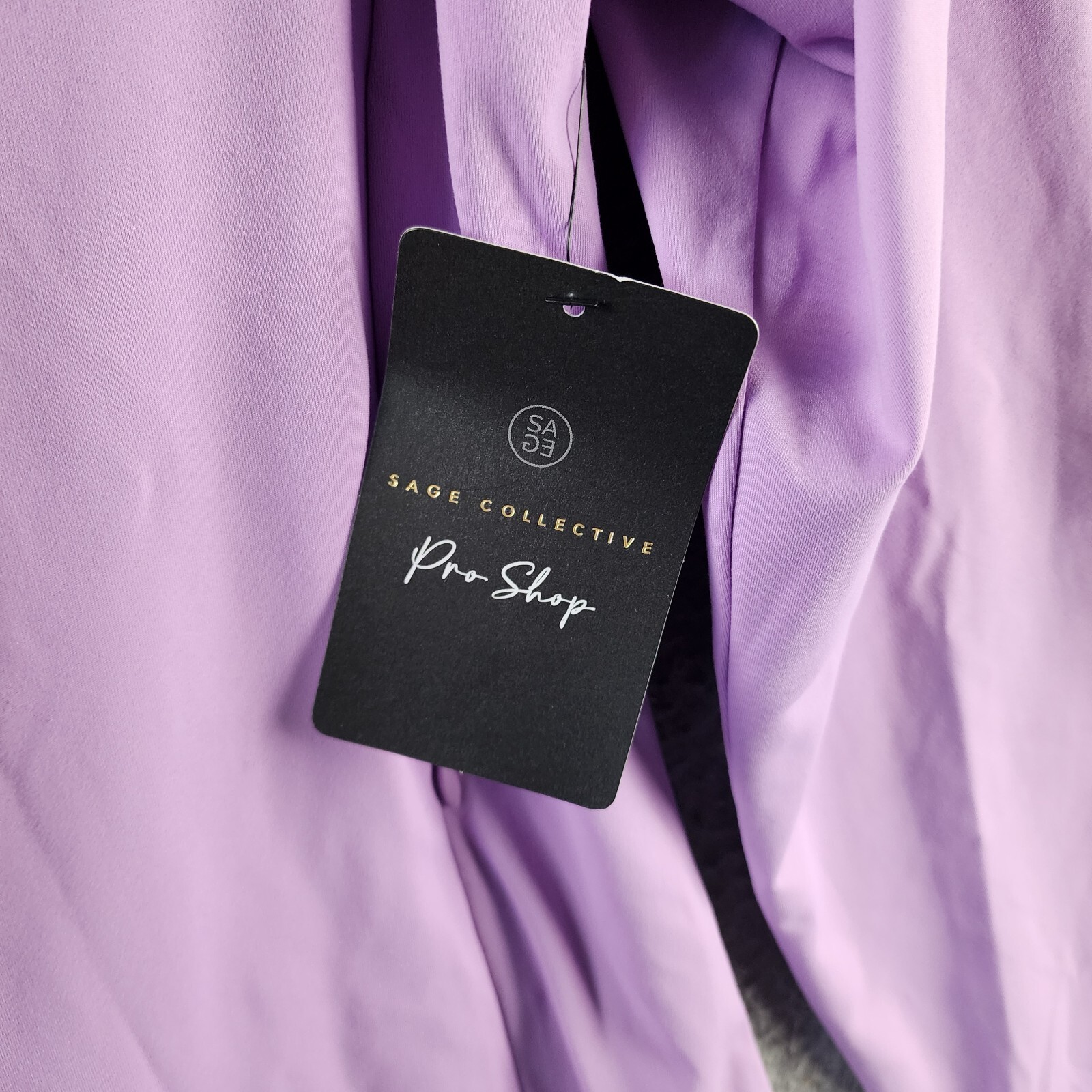 SAGE COLLECTIVE UPF 50+ Flyer Performance Track Jacket Women M Lilac Zip Closure - Picture 10 of 14