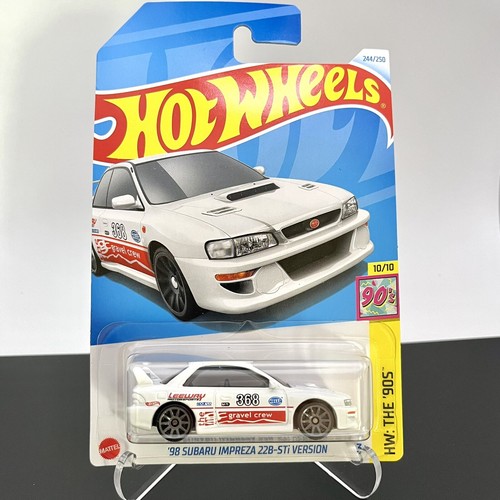 ミニカー Hot Wheels 1999 Subaru Impreza rlc Hot Wheels RLC 1998 Subaru Impreza 22B-STi Version Blue
