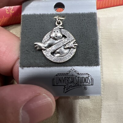 Vintage Sterling Silver Charm Universal Studios Florida Ghostbusters