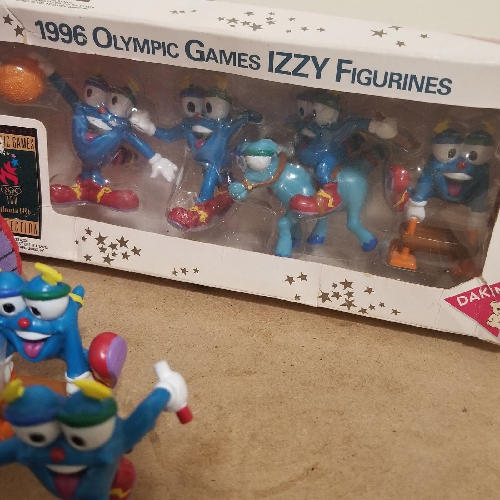 1996 Izzy Mascot Atlanta Olympics Collection Plush Figurines