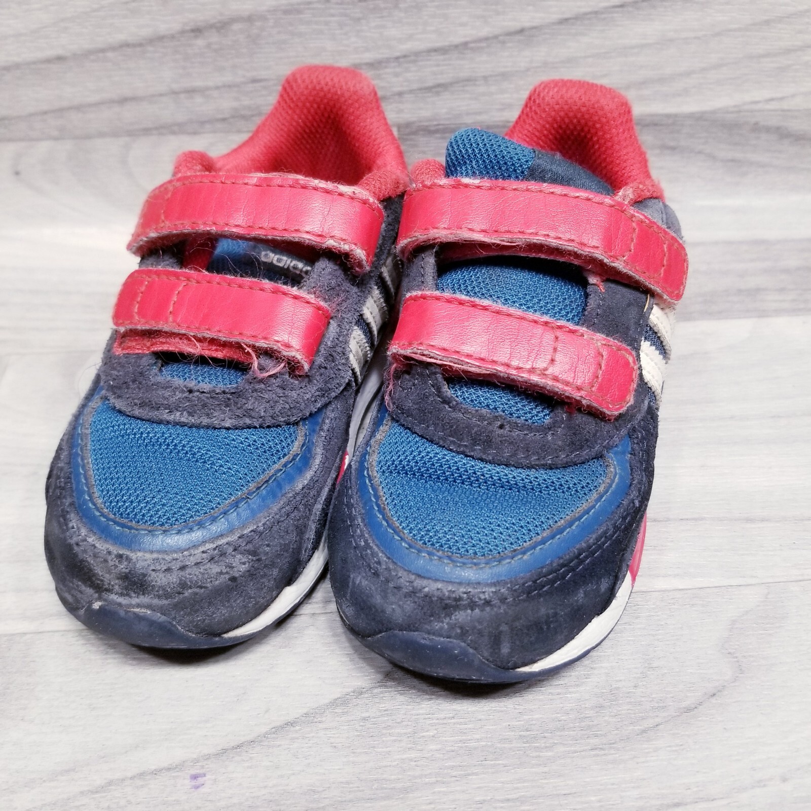 ADIDAS ZX 850 Running Shoes Boys Toddler Sz 7 7K Red White