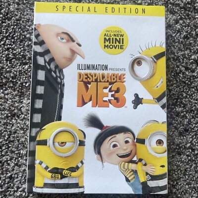 COMBO DESPICABLE ME 3 Special Edition New
