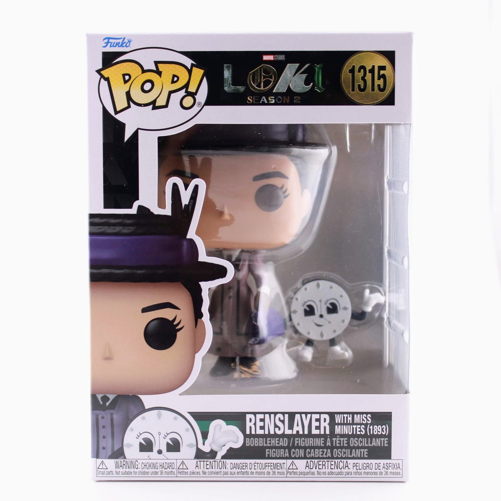 MARVEL - 2022夏コミコンFUNKO POP! ロキ　Loki   ミス・ミニッツ　特大 2022夏コミコンFUNKO POP! ロキ Loki ミス・ミニッツ 特大