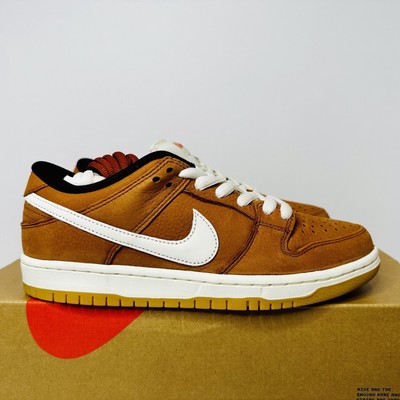 Nike SB Dunk Low ISO Orange Label Dark Russet DH1319-200 Size 7.5