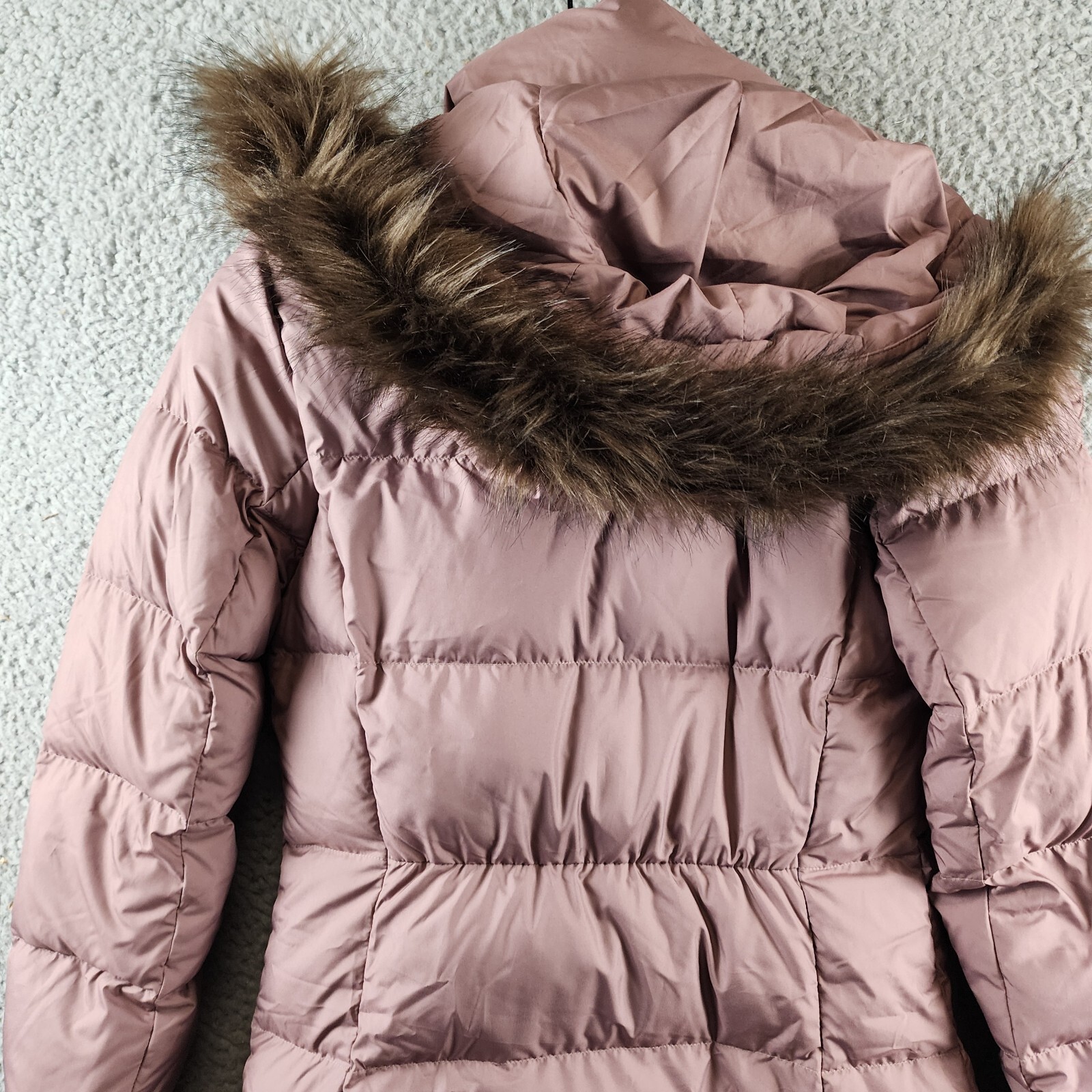 The North Face New Dealio Down Parka Women's XS Twilight Mauve Zip/Snap Closure - Picture 18 of 20