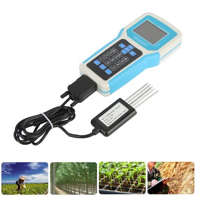 Handheld Soil Temperature Humidity Conductivity PH Nitrogen Phosphorus SP