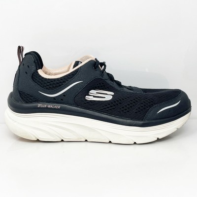

Skechers Womens D Lux Walker 149023 Черная повседневная обувь Кроссовки Размер 9, Черный, D Lux Walker Infinite Motion