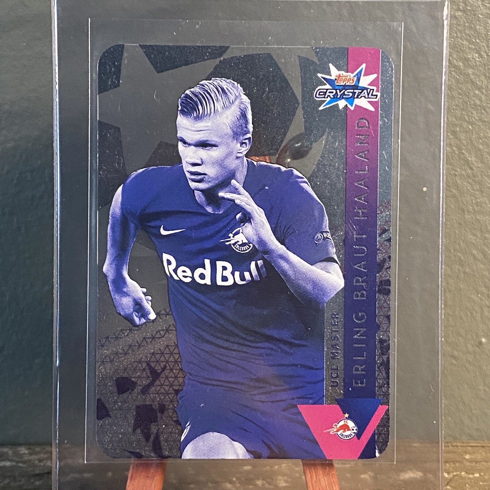 Erling Haaland Rookie #113 2019-20 Topps UCL Crystal Erling Haaland Rookie #113 2019-20 Topps UCL Crystal