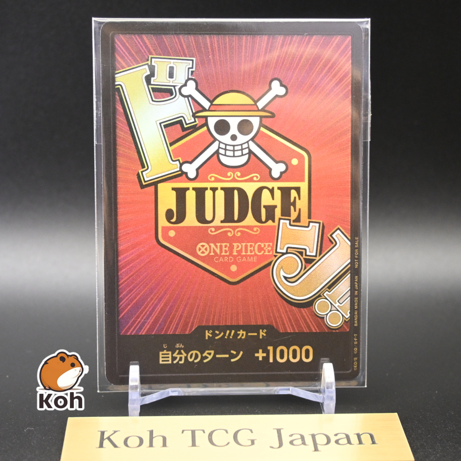 One Piece Card Official Judge Stamp DON Card 2025 Vol.1 Japanese