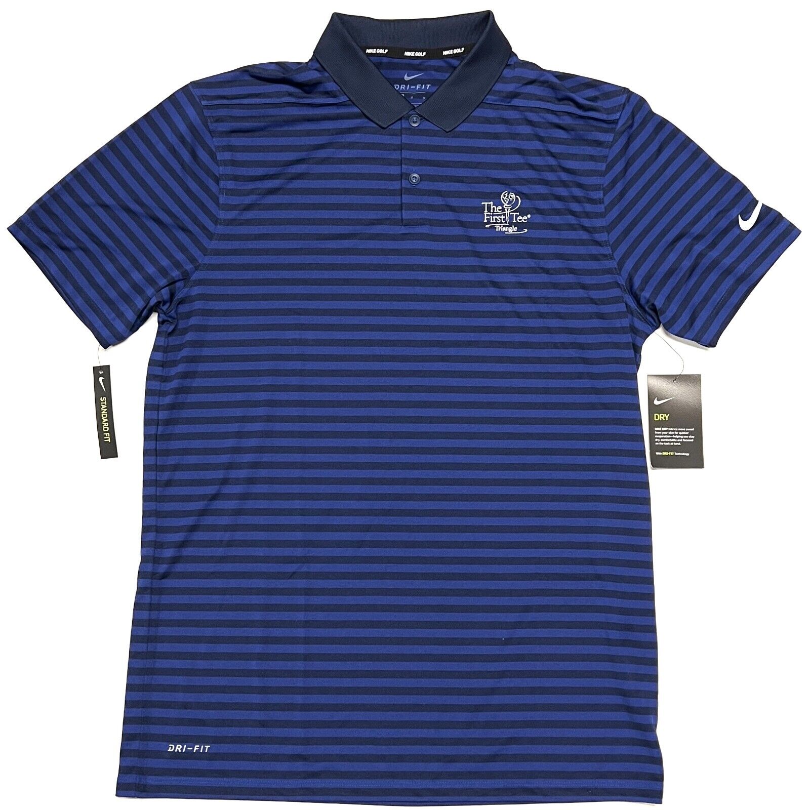 Nike Golf Dri Fit Polo Shirt First Tee Triangle NWT Victory Nike Golf Dri Fit Polo Shirt First Tee Triangle NWT Victory