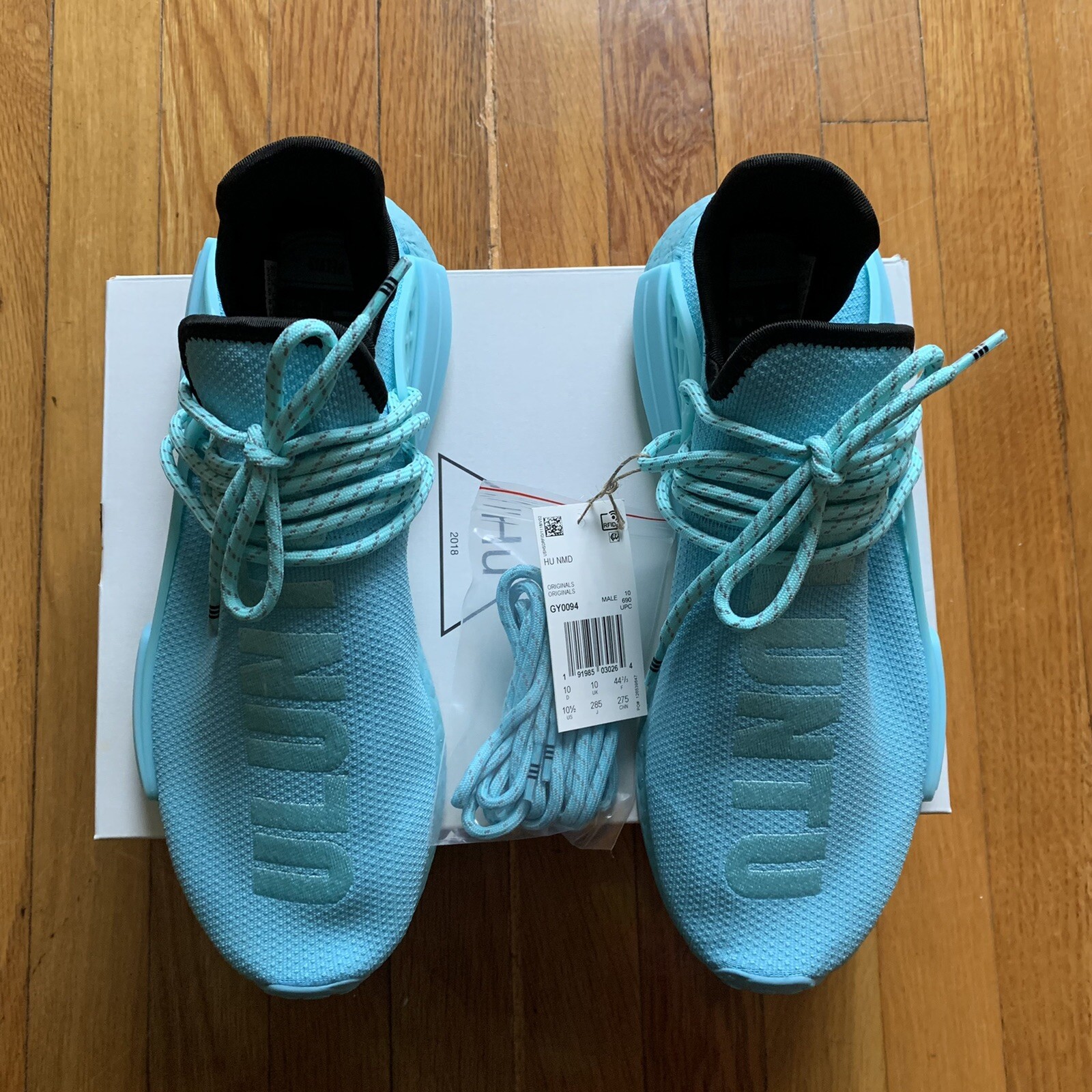 pharrell nmd hu aqua