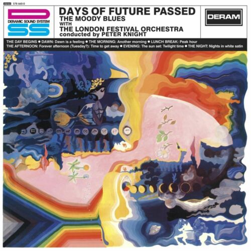 MOODY BLUES Days of Future Passed BANNER HUGE 4X4 Ft Fabric Poster Tapestry art