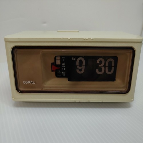 VINTAGE COPAL FLIP ALARM CLOCK. NO LIGHT.のeBay公認海外通販｜セカイモン