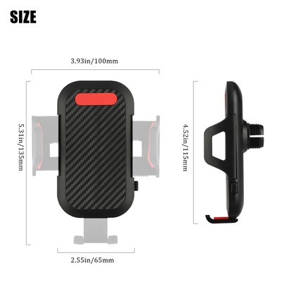 360° Car Windshield Mount Cradle Holder Stand For iPhone Mobile Cell Phone GPS