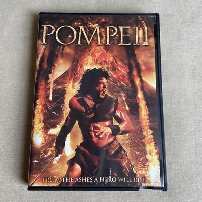 Pompeii (DVD 2014) Disaster Epic Romance Kit Harington Carrie-Anne Moss Anderson