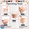 Joy Bang Christmas Gift Boxes with Lids for Presents, Large Santa Claus Stacking Boxes Christmas Eve Decorative Nesting Box Xmas Stackable Gift Storage Box Decorations for Party
