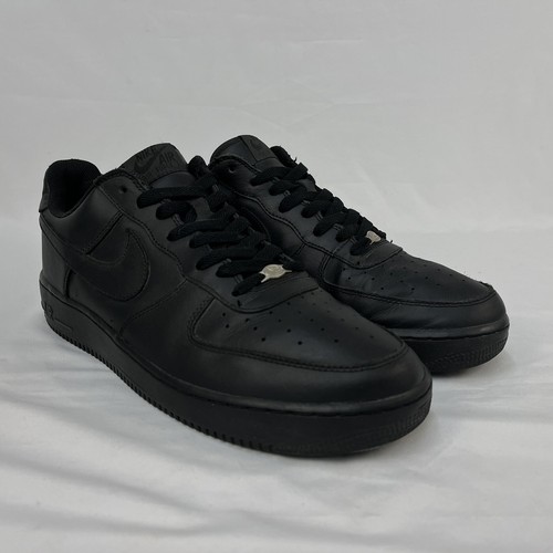 MENS NIKE AIR FORCE 1 LOW 2005 AF1 TRIPLE BLACK SNEAKER SIZE MENS NIKE AIR FORCE 1 LOW 2005 AF1 TRIPLE BLACK SNEAKER SIZE