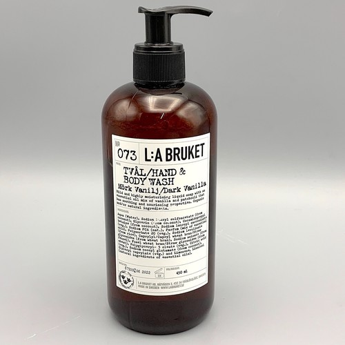 L:a Bruket No.73 Flüssigseife für Hände & Körper Dark Vanilla 450ml /G1-0941/