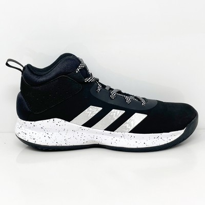 Adidas Boys Cross EM Up 5 FZ1473 Черные баскетбольные кроссовки, размер 4,5