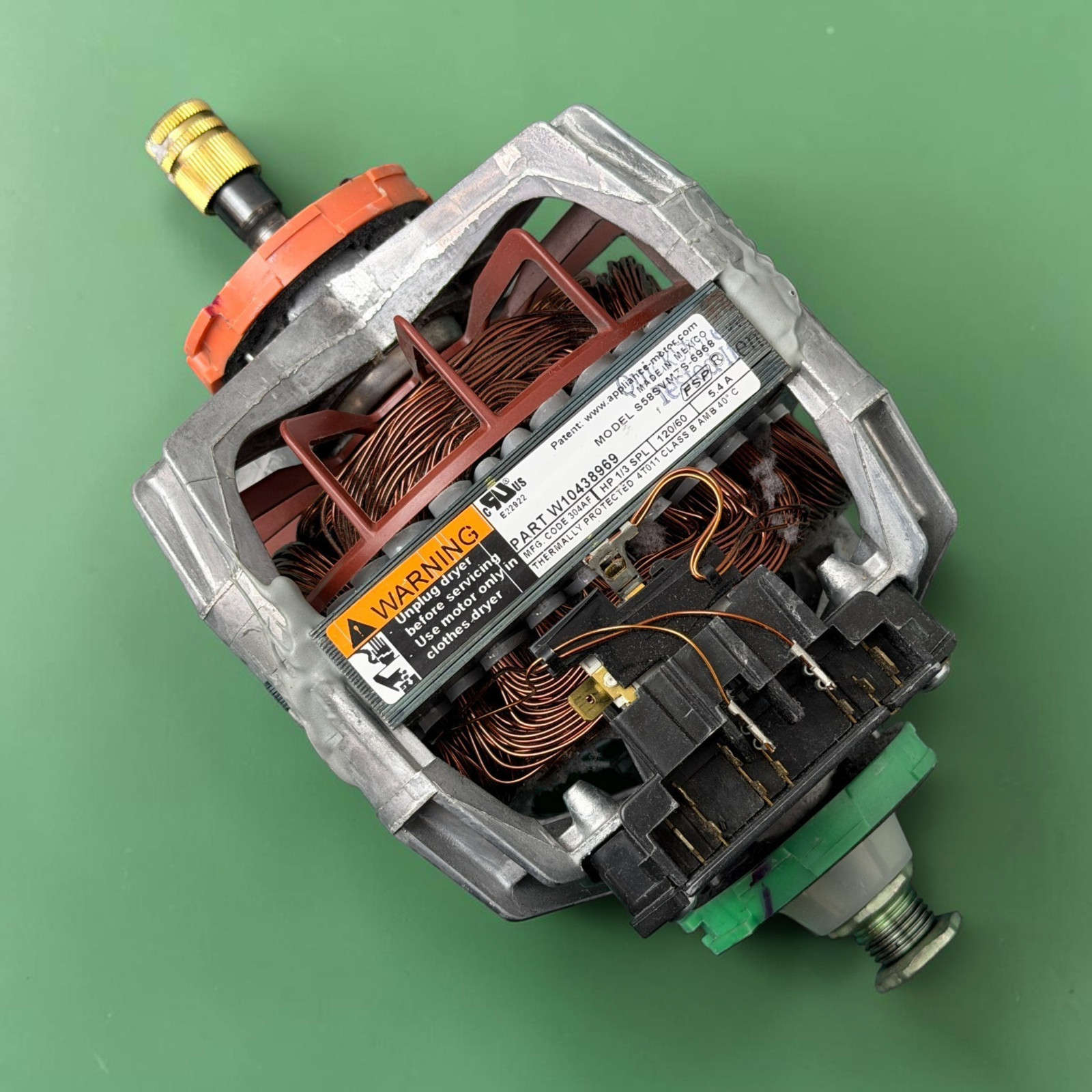 Whirlpool Dryer Motor W10438969