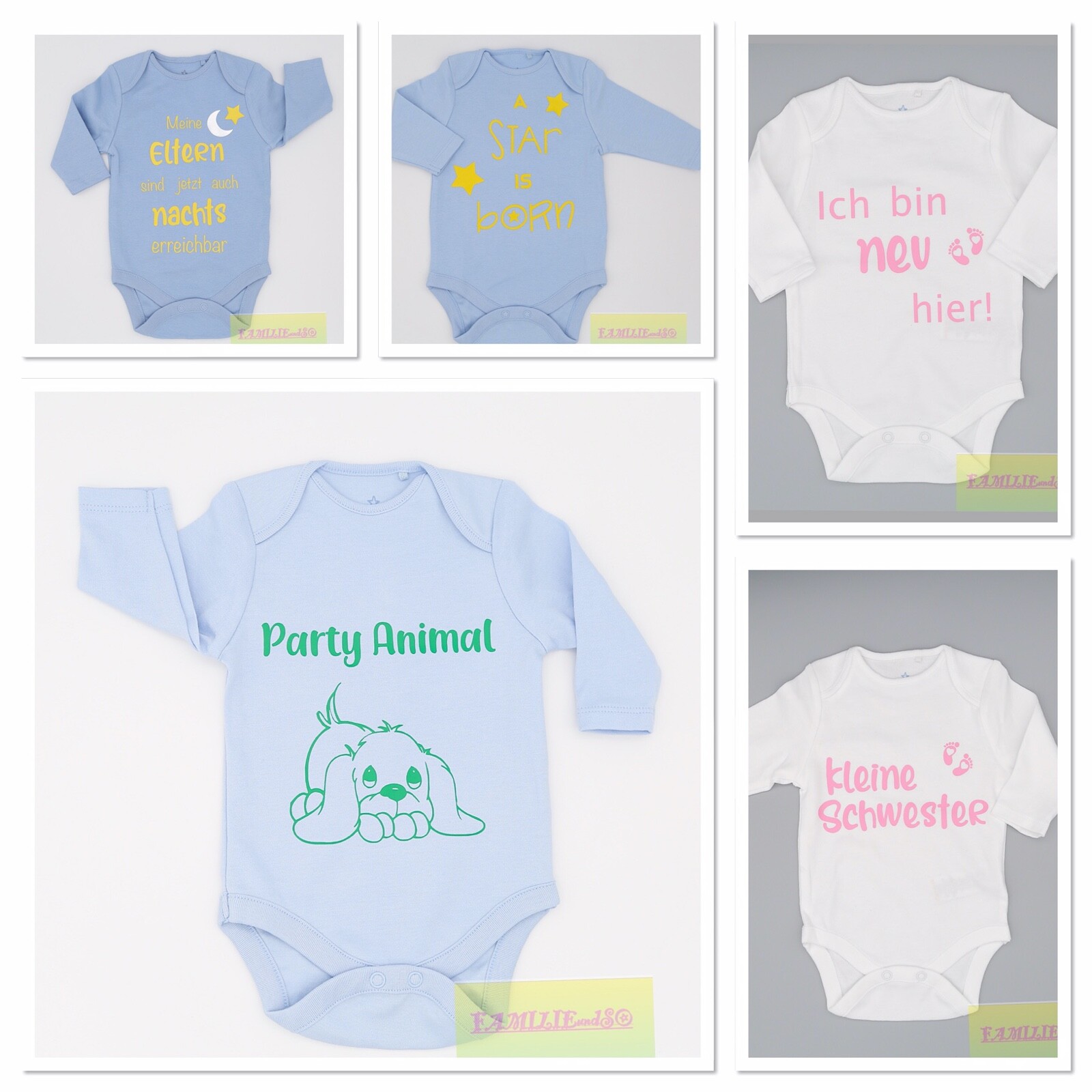 Baby Body Gr. 56/62 mit Spruch/ Aufdruck, Geschenke zur Geburt