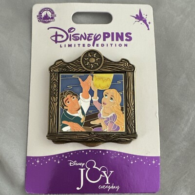 D23 Expo 2024 Joy Everyday Rapunzel & Flynn Tangled Spin Pin LE