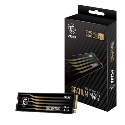 MSI Spatium M482 PCIe 4.0 NVMe M.2 2TB 