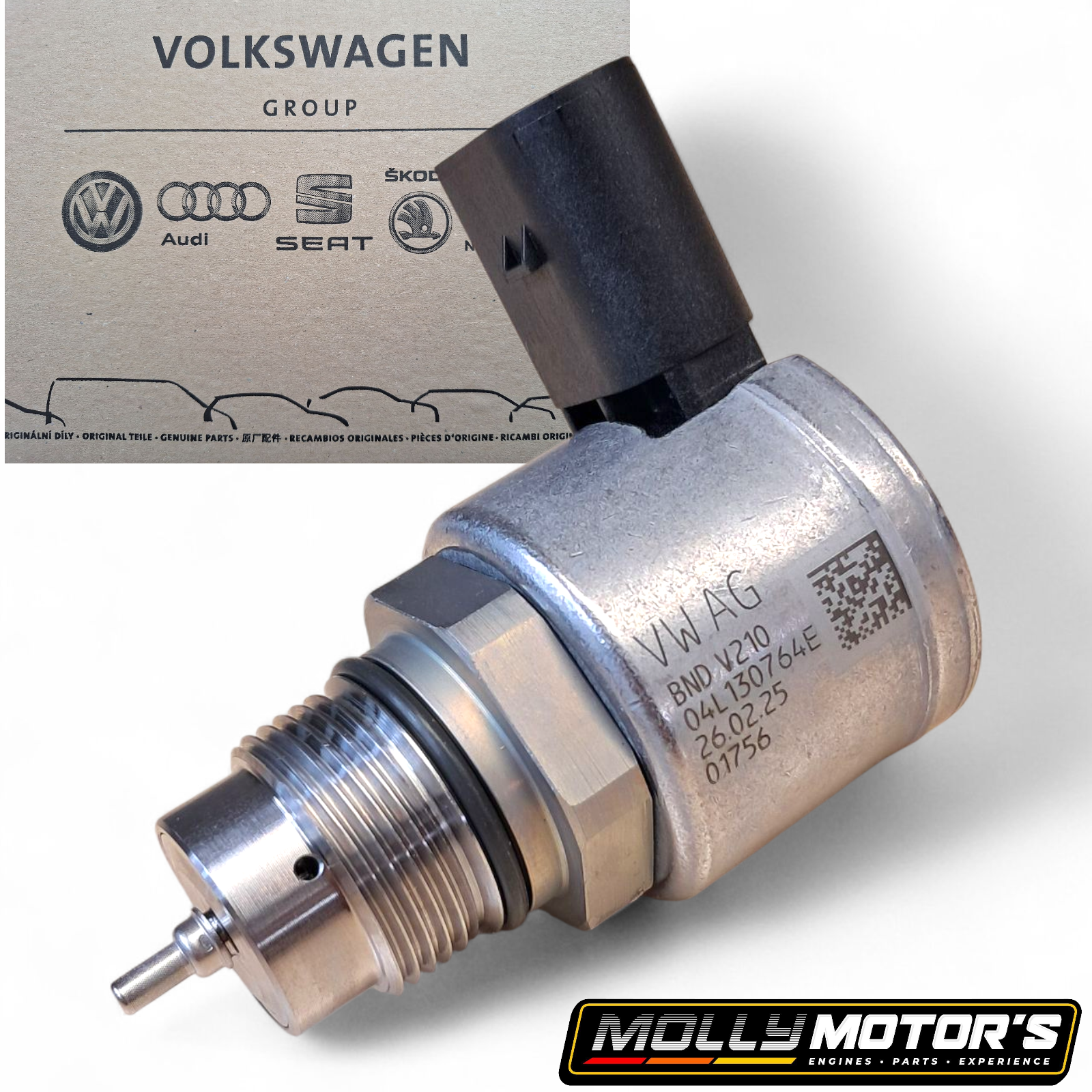 Originale Valvola Regolazione Pressione per VW Audi Seat Skoda Aj 1,6 & 2,0 Tdi