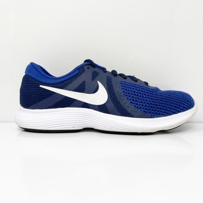 

Nike Mens Revolution 4 908988-414 Синие кроссовки для бега Размер 7,5, Синий, Revolution 4