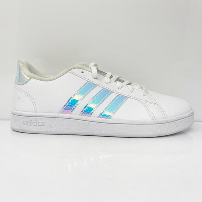 

Adidas Mens Grand Court FW1274 Белая повседневная обувь Кроссовки Размер 3, Белый, Grand Court