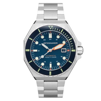 Spinnaker Dumas Men's Japanese Automatic Harbour Blue Watch SP-5081-GG