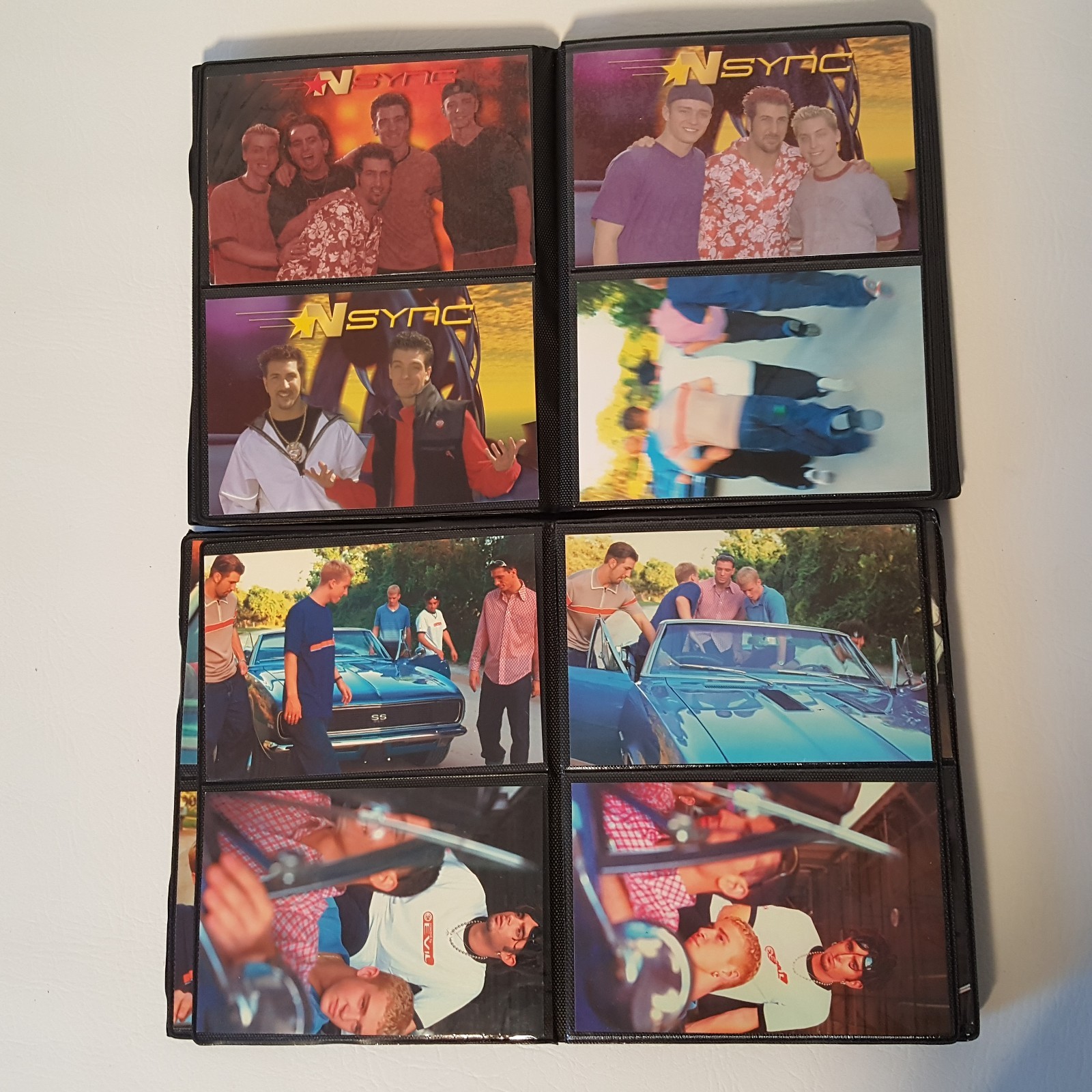 Rare NSYNC 109 Photos - 2 Celebration Photo Albums Vintage Timberlake Trading