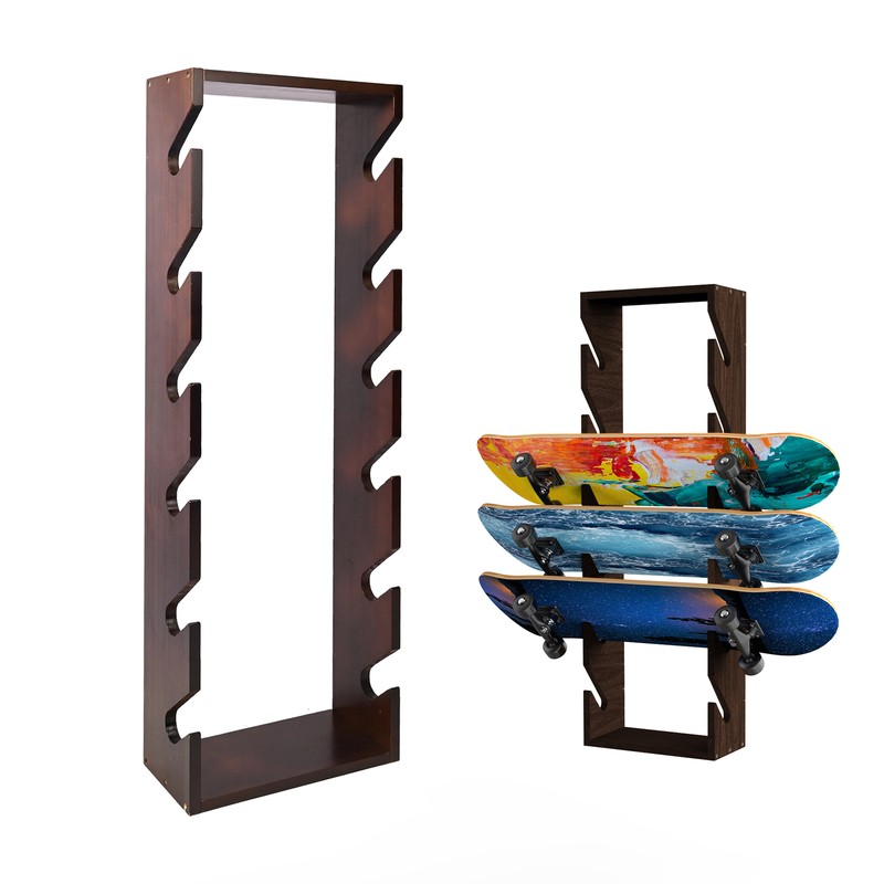 Deck Wall Mount Display Rack Longboard Holder Shop Organizer