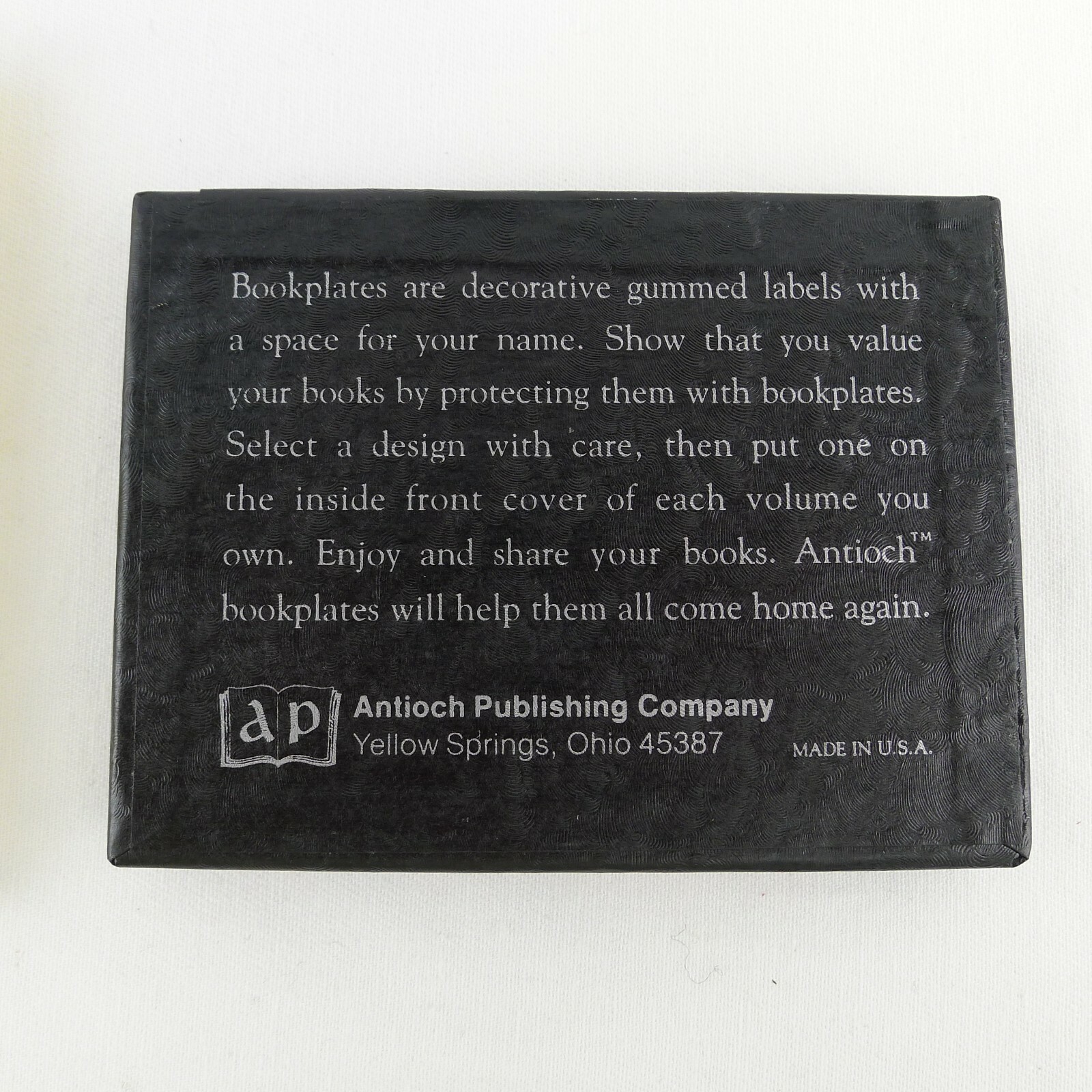 Antioch Bookplate Labels I Enjoy Sharing My Books Grapes And Vines Boxed