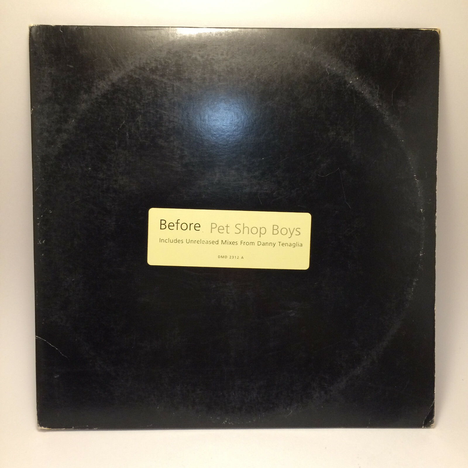 ペット・ショップ・ボーイズ「Before」の12インチ2種 Pet Shop