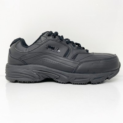 

Fila Mens Memory Workshift 1SG30201-001 Черная повседневная обувь Кроссовки Размер 9.5, Черный, Memory Workshift