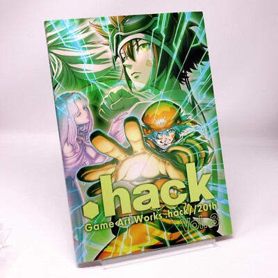 .hack 20th Anniversary 2024 Game Art Works Book Vol. 3 dot hack