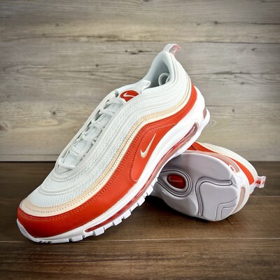 Nike Air Max 97 Mens SIze 10.5 Picante Red Guava Ice White FN6869 633