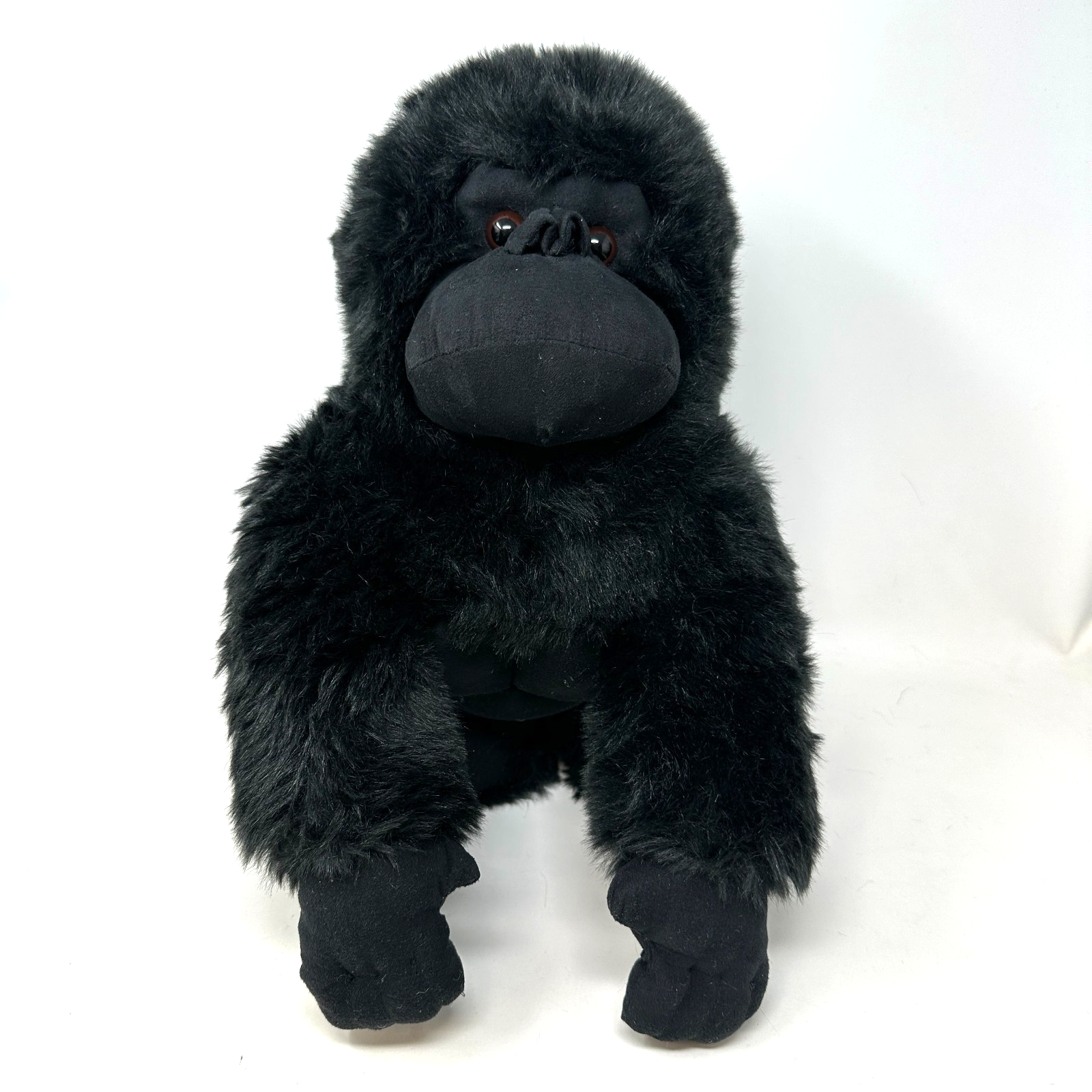 stuffed animal　ぬいぐるみ　ゴリラ　16cm　ブラック　BK Amazon.co.jp: YABINA TOYS 可愛いゴリラの縫いぐるみ リアル