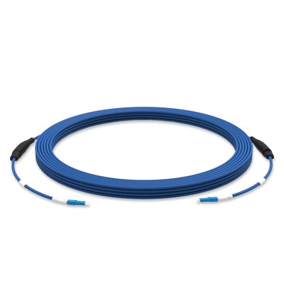 Armored Fiber Optic Cable, LC/UPC to LC/UPC Outdoor Single Mode Simplex 9/125...