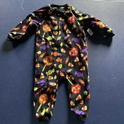 Halloween theme candy corn candy PJ s Infant 12-18 months New