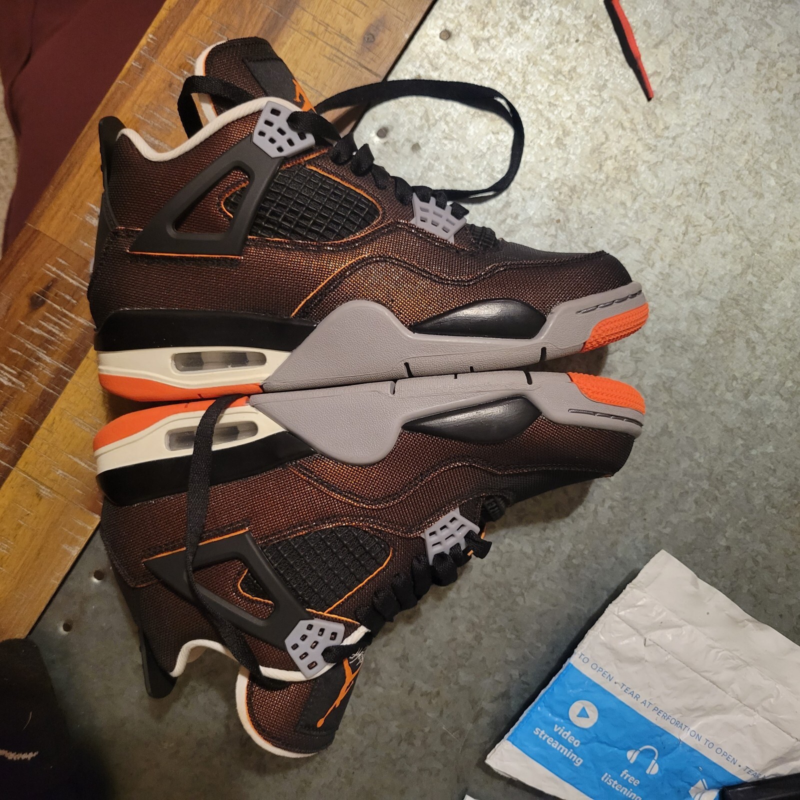 シューズ(男性用) AIR JORDAN 4 RETRO ORANGE 2025年 春 発売予定】NIKE AIR JORDAN 4 RETRO OG SP “Firewood