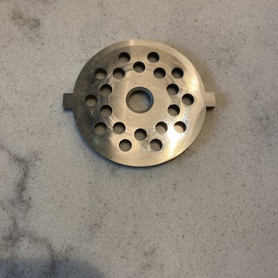 KitchenAid Mixer 20 Hole Meat Grinder Plate Disc Food Chopper 5/16'' Holes