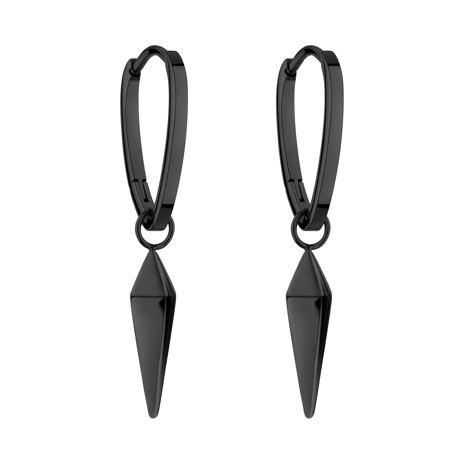 LIEBESKIND BERLIN Damen Ohrringe Ohrschmuck in Edelstahl IP Black LJ-0883-E-36