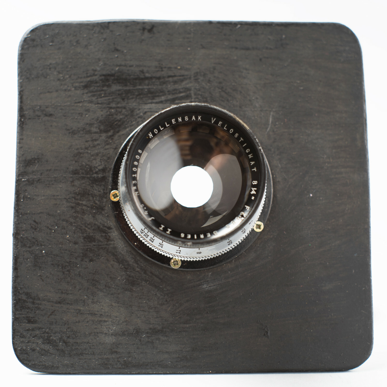 WOLLENSAK VELOSTIGMAT SERIES II f F4.5 FOCUS 8-1/4 CAMERA LENS