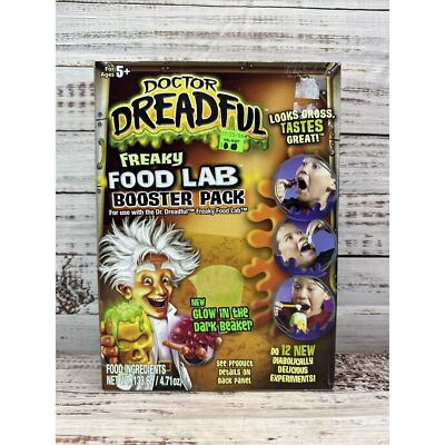 NEW FACTORY SEALED Doctor Dreadful Freaky Food Lab Booster